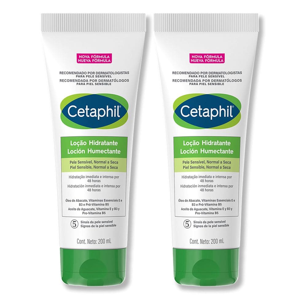 Kit 2 Unidades Loção Hidratante Cetaphil 200ml