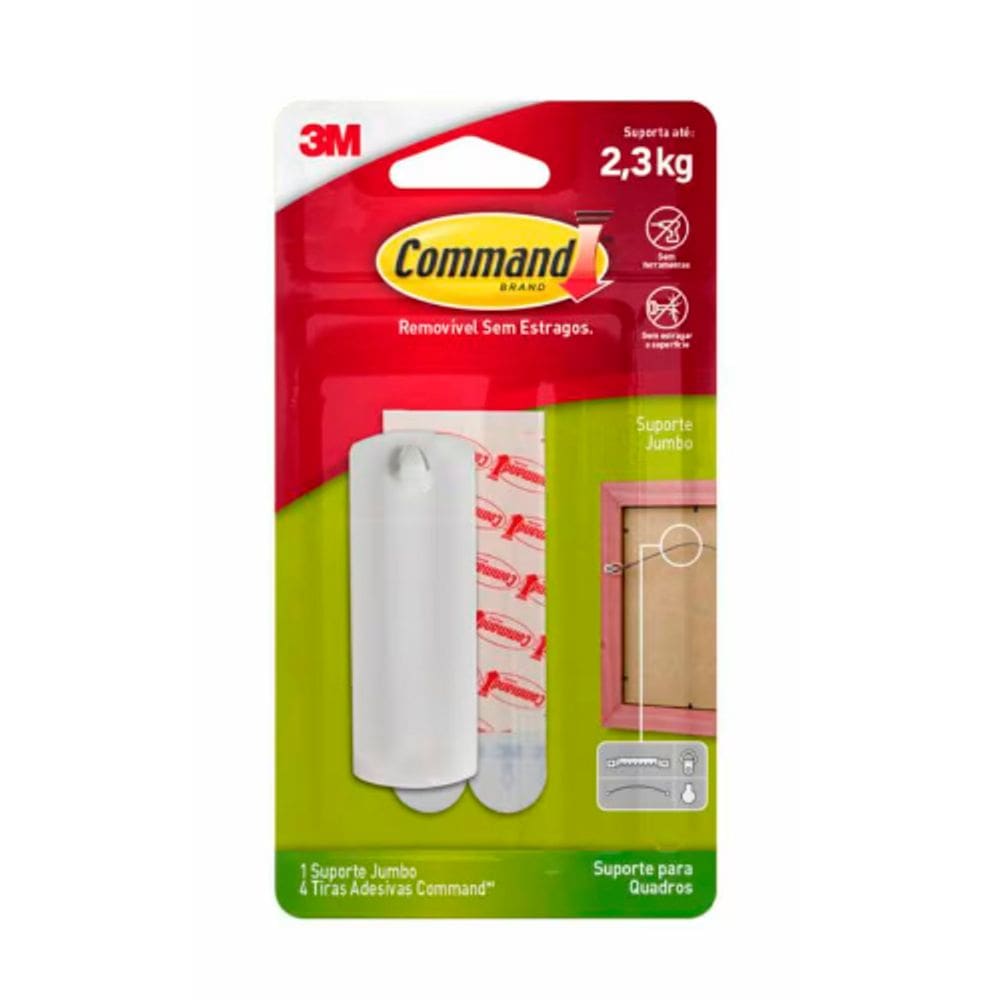 Suporte para Quadros Adesivo Command 3m