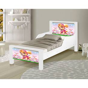 Mini Cama de Criança Infantil Adesivada Skaye