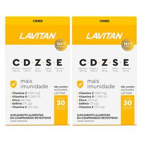 Kit 2 Und Lvt Imunidade Cdzse 30 Cpr Revestid