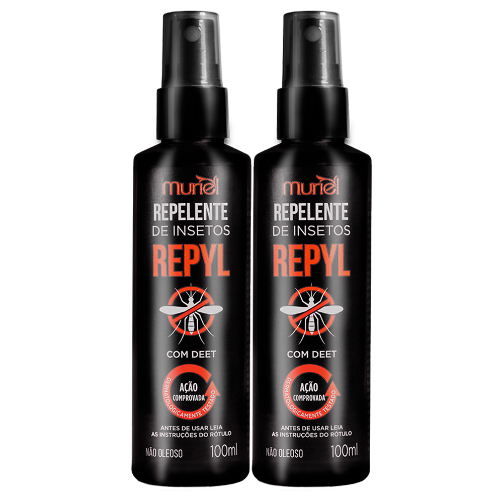Repelente Repyl Adulto 100Ml - KIT COM 2