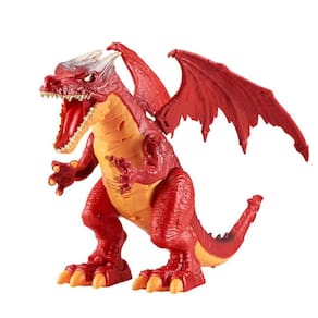 Robo alive dragão de fogo vermelho zuru candide