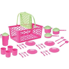 Cesta Leva Papinha - C/ Acessórios Brinquedos Cardoso Toys