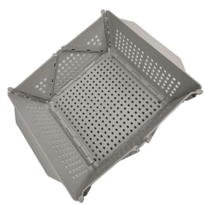 Cesta Secar Frutas Verduras Vegetais Alimentos Fruteira Dobravel Organizadora Cozinha Copa Casa Decoraçao Porta Objetos