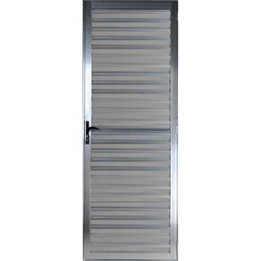 Porta palheta 2,10x60 lado ESQUERDO no alumínio brilhante