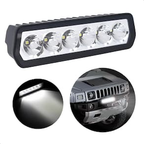 Farol de milha LED retangular 30W 12V 3000 lumens Alta Potência DJ-1112PENT