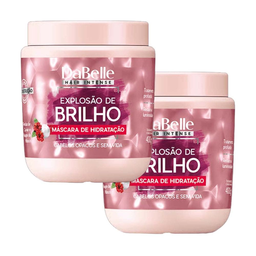 Kit 2 und Dabelle Máscara Explosão de Brilho 400g