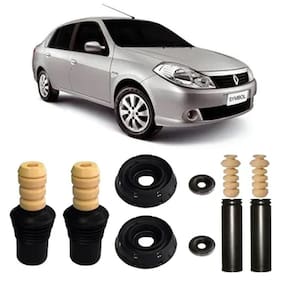 Kit batente dianteiro traseiro renault symbol 2009 2010 2011