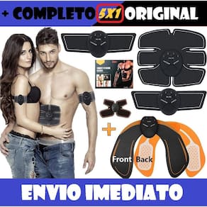 Tonificador muscular 5x1 cinto abdominal braço pernas bumbum