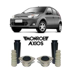 Par coxim batente coifa traseiro ford fiesta 2014
