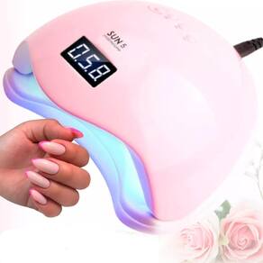 Led gel mini unha cor 110v/220v bivolt secador