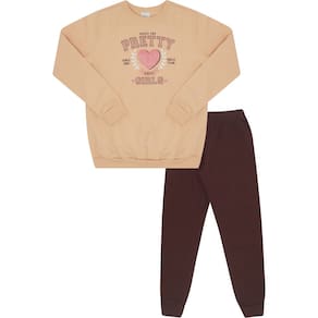 Conjunto Moletom Menina Pulla Bulla Ref. 50330