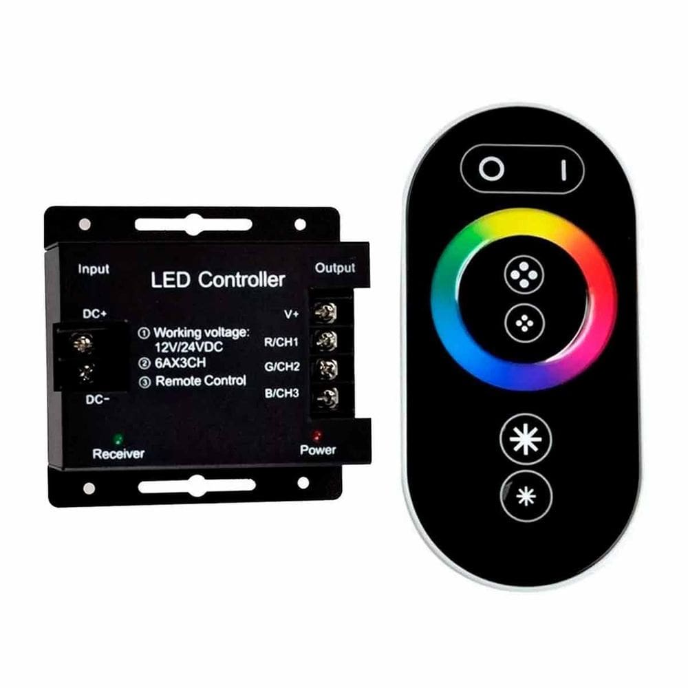 Central de comando para iluminação rgb