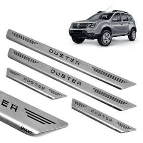 Soleira aço inox escovado porta  mult duster 2013