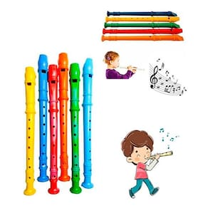 Kit 10 flauta doce infantil brinquedo prenda revenda