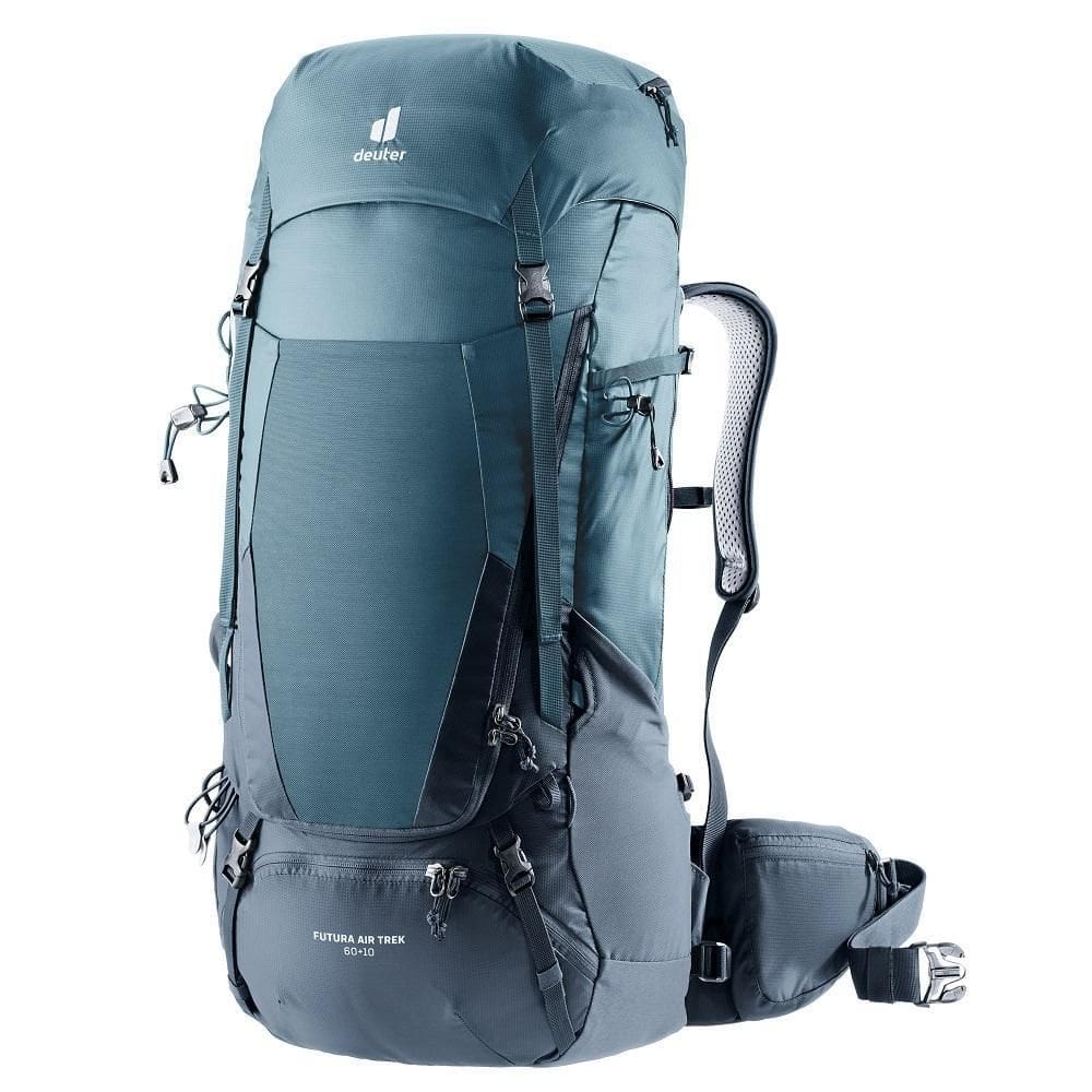 Mochila cargueira deuter futura air trek 60+10l trekking