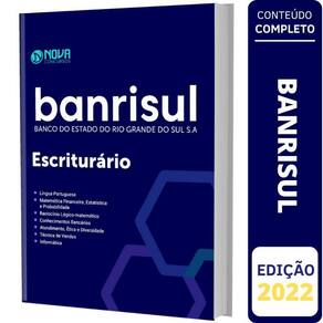 Apostila concurso banrisul - escriturário do banrisul
