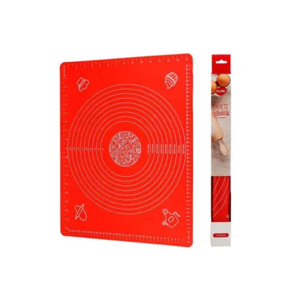 Tapete Culinario Clink 40X50 Vemelho