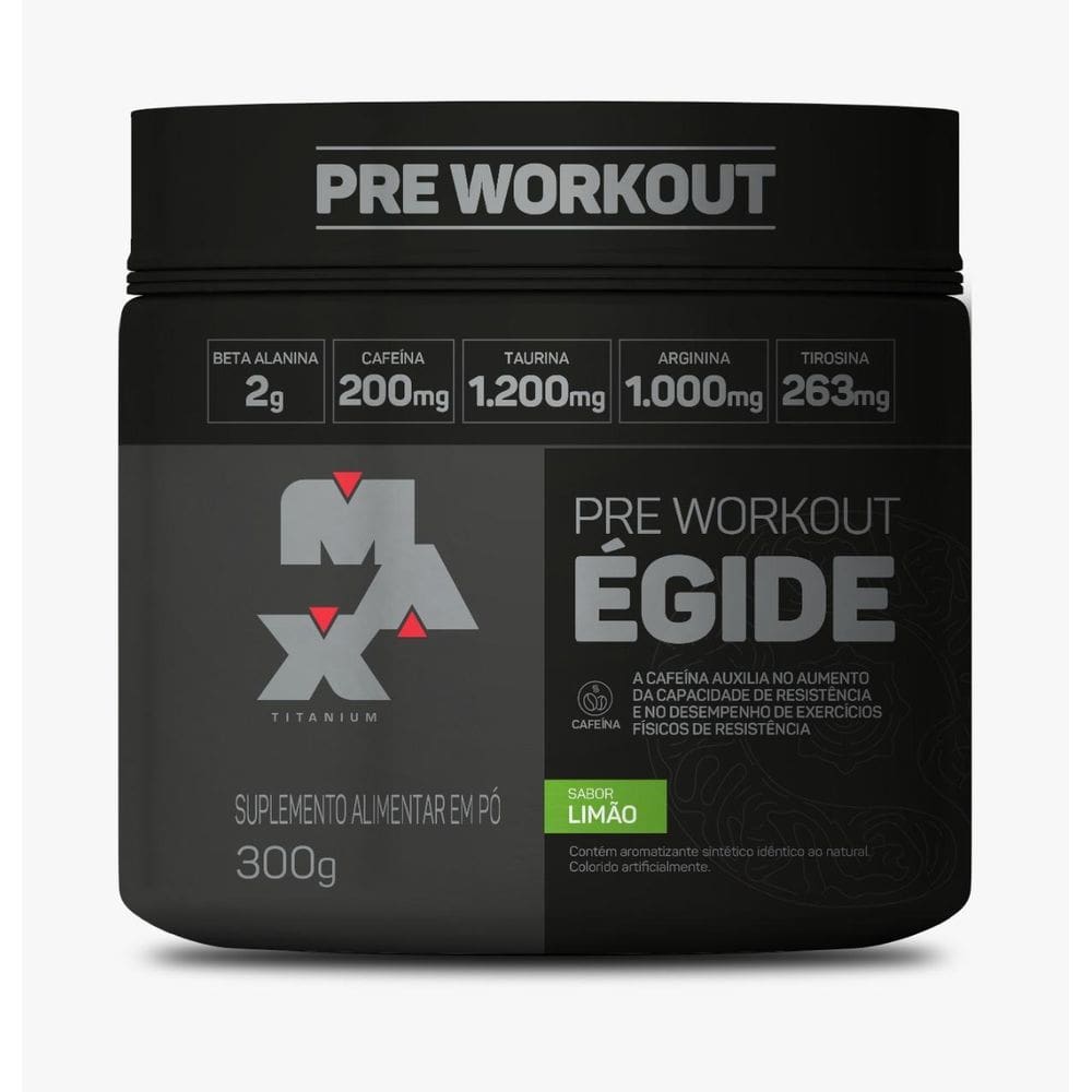 Égide pré treino 300g - limão