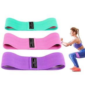 Kit 3 hip mini band elástico extra forte exercícios c manual