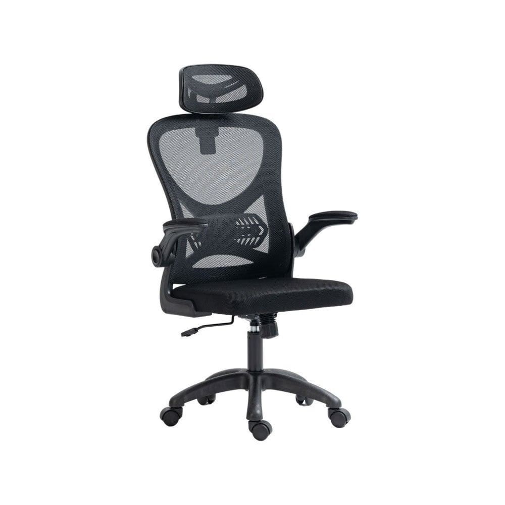 Cadeira para Escritório Office Columbus com Tela Mesh Preto