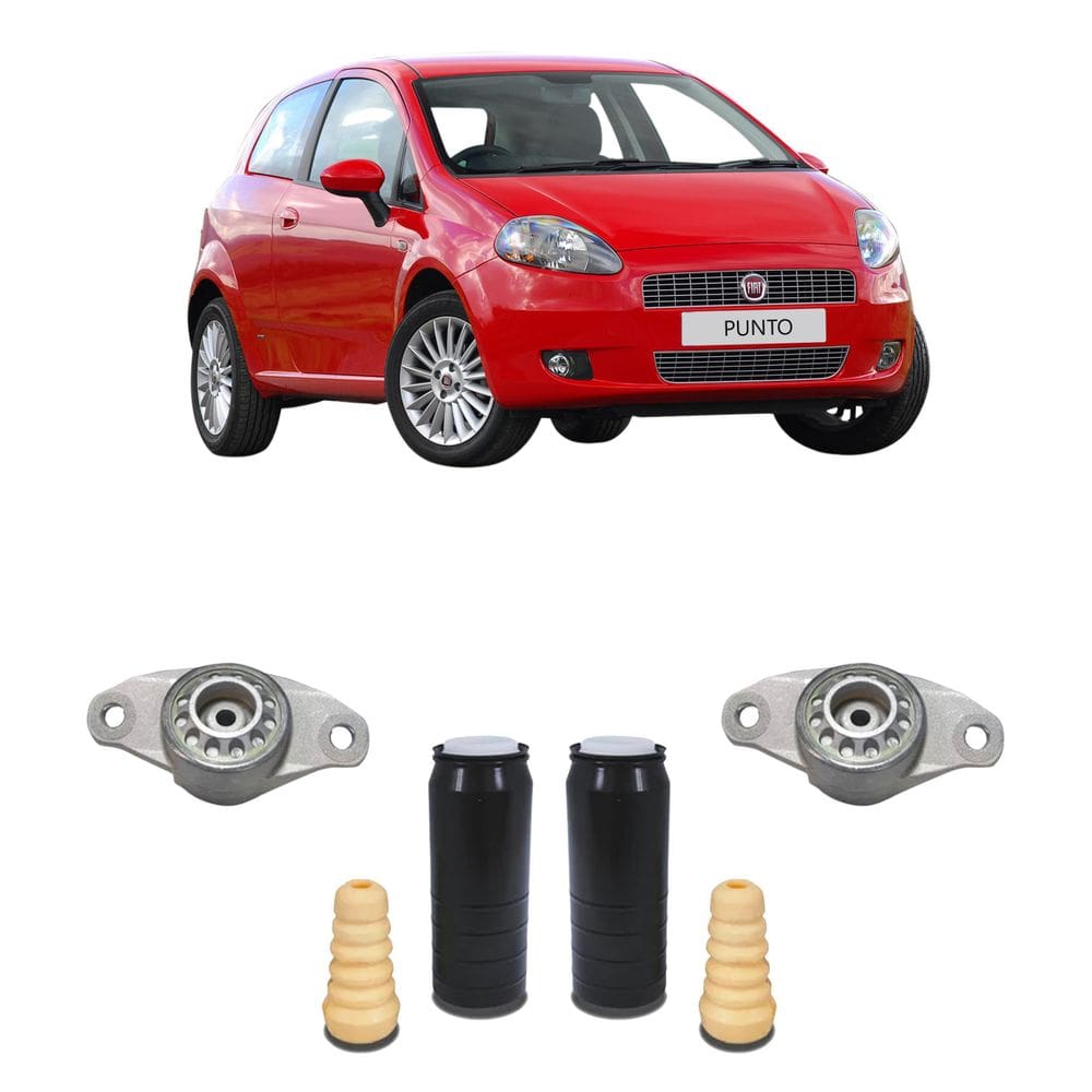 Par kit amortecedor traseiro fiat punto 2008 2009 2010 2011