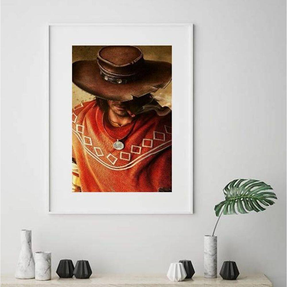 Quadro Umbanda Boiadeiro - 60X48Cm