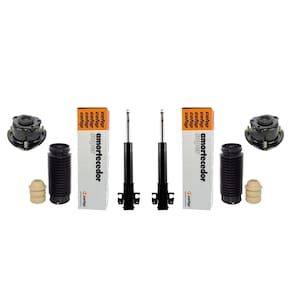 2 amortecedor + kit suspensão dianteira tracker 2001 a 2008