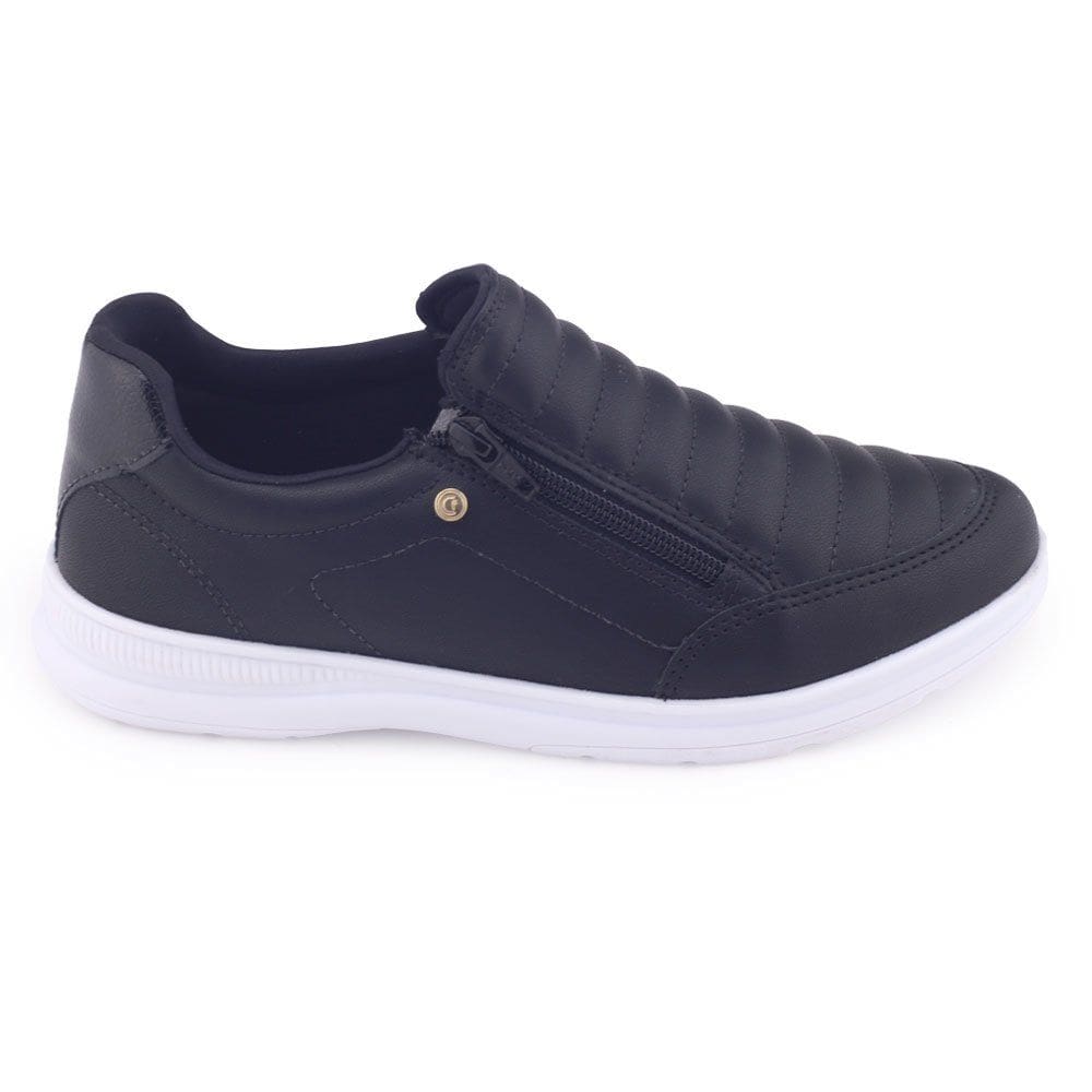 Tênis Casual Feminino Comfortflex Walk 24-58302 Elástico