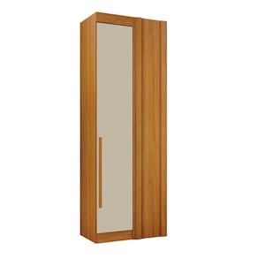 Modulado Canto 1 Porta - Orion-Cinamomo/Off White - Leifer Móveis