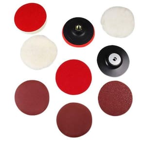 Kit Acessórios Polimento Lixamento Acabamento Esmerilhadeira