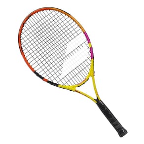 Raquete de Tênis Babolat Nadal Junior 25 Amarela Roxo e Laranja