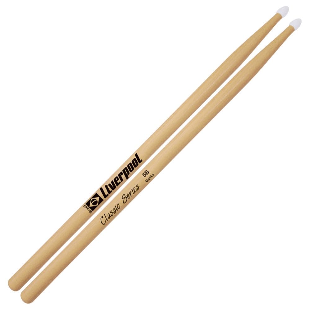 Baquetas Liverpool Classic Series 5B Ponta Nylon