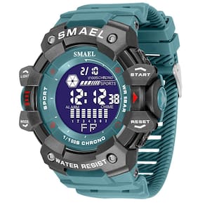 Relógio Masculino Smael Digital 8050 Azul e Preto