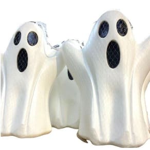Fantasma boo decoração halloween plástico 32cmx25cm