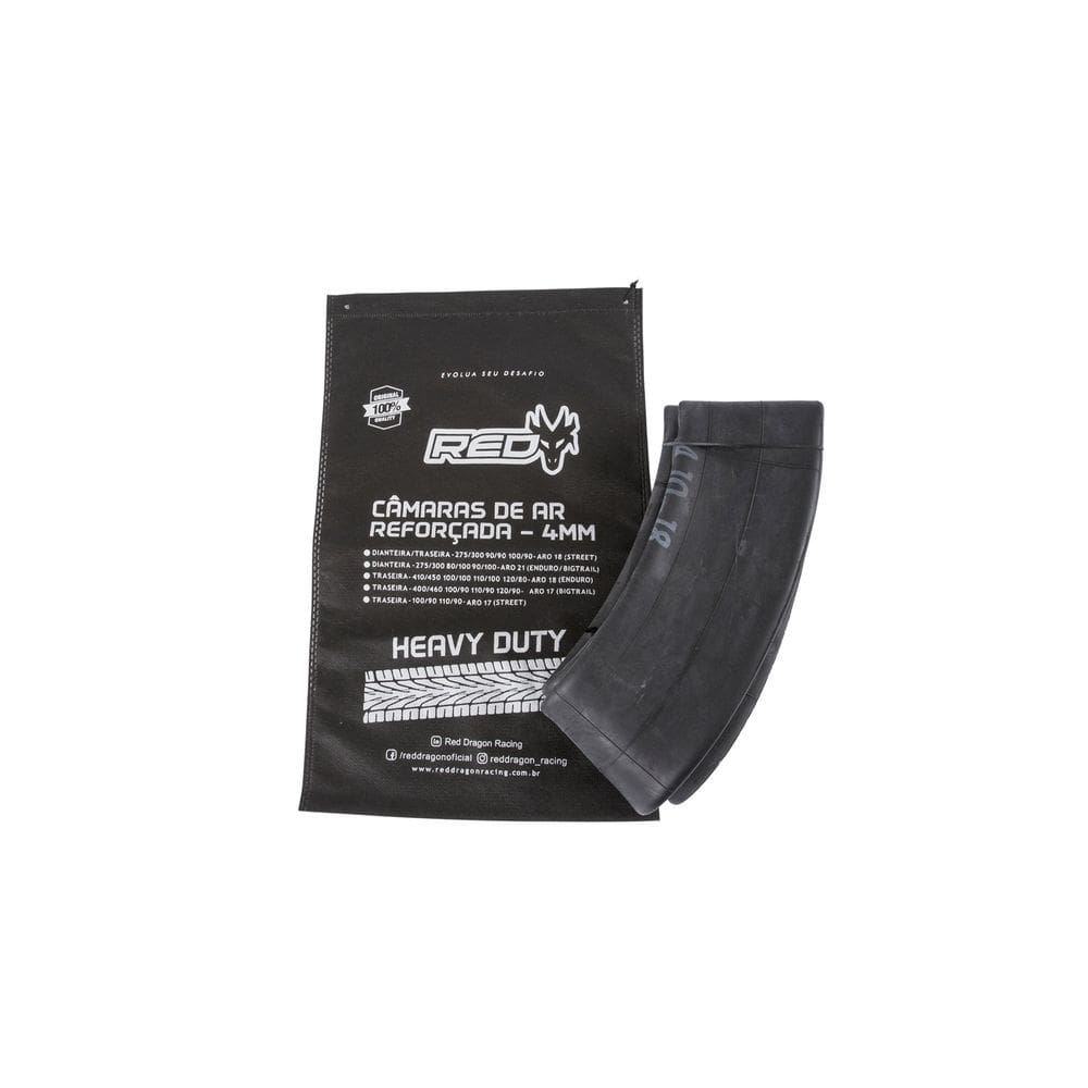 Câmara ar reforçada traseira 4mm aro 17 trail 400/460 100/90