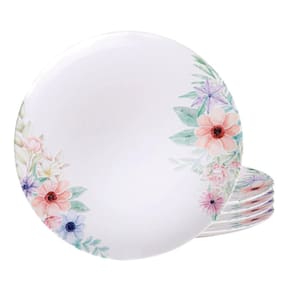 Jogo De Pratos Raso 28Cm 4 Pcs Porcelana Floratta Tramontina