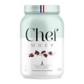 Chef whey protein zero lactose cookies chocolate 907g