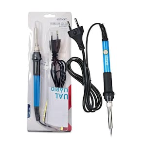Ferro De Solda Ajustavel Exbom 220v 15 A 60w + Ponteiras