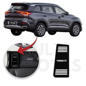 Descanso de pé caoa chery tiggo 8 21 a 22 aço escovado preto