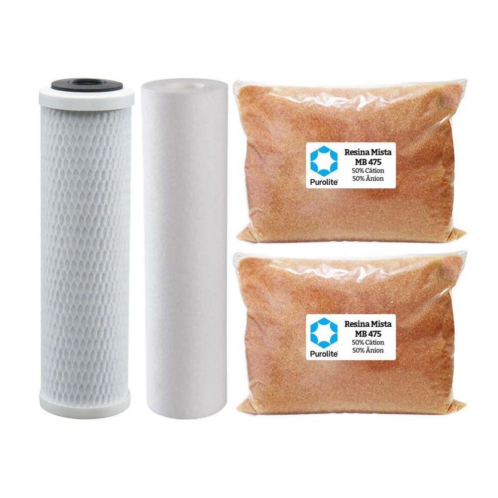 Kit refil deionizador 3 estágios mb475