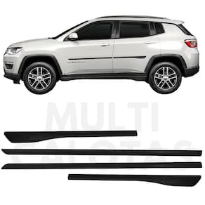 Friso lateral jeep compass 2017 a 2022 modelo