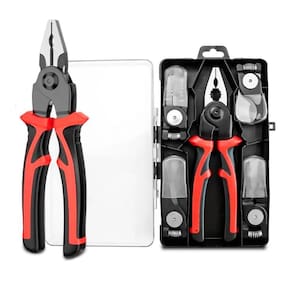 Kit Conjunto Alicate 5 Em 1 Cortador Descascador Crimpador
