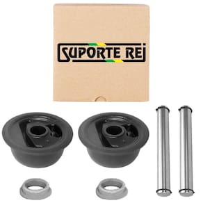 Kit Coxim Cabine Traseiro Cargo 85 a 2006 Suporte Rei