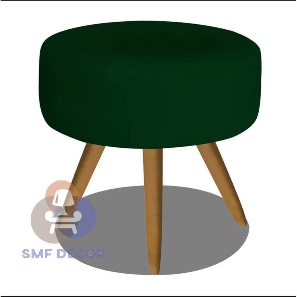 Puff Redondo Pés Palito