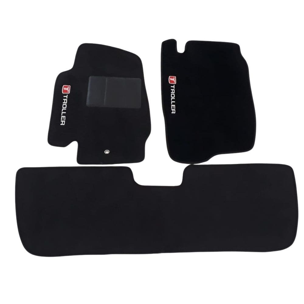 Tapete carpete troller com a base pinada