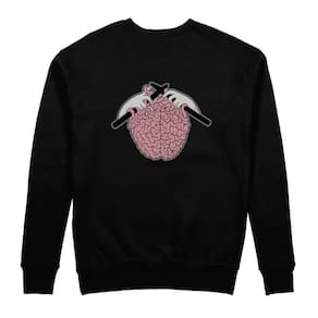 Casaco Moletom Fechado Flanelado Sem Capuz Sem Bolso Masculino Estampado Confortavel