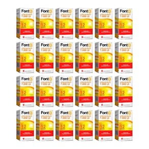 Kit 24 unidades Vitamina D Font D 7.000 UI c/ 12 cpr