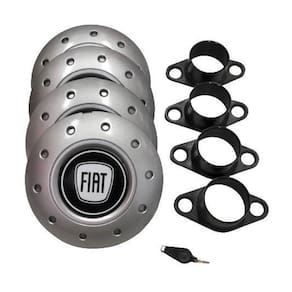 Calotas miollo fiat palio aro 15 2007/2017 amarok prata