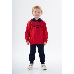 Conjunto Moletom Menino com Capuz Pulla Bulla Ref. 50272